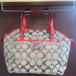 Coach Park Signature Mini Satchel